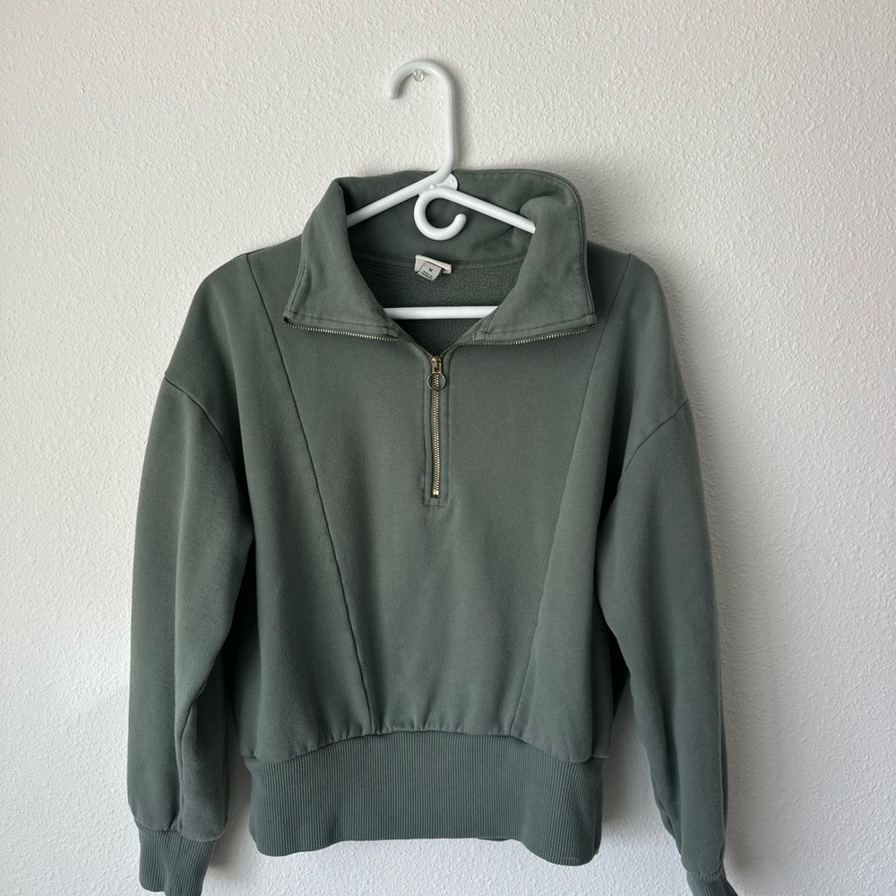 A New Day Teal Quarter Zip